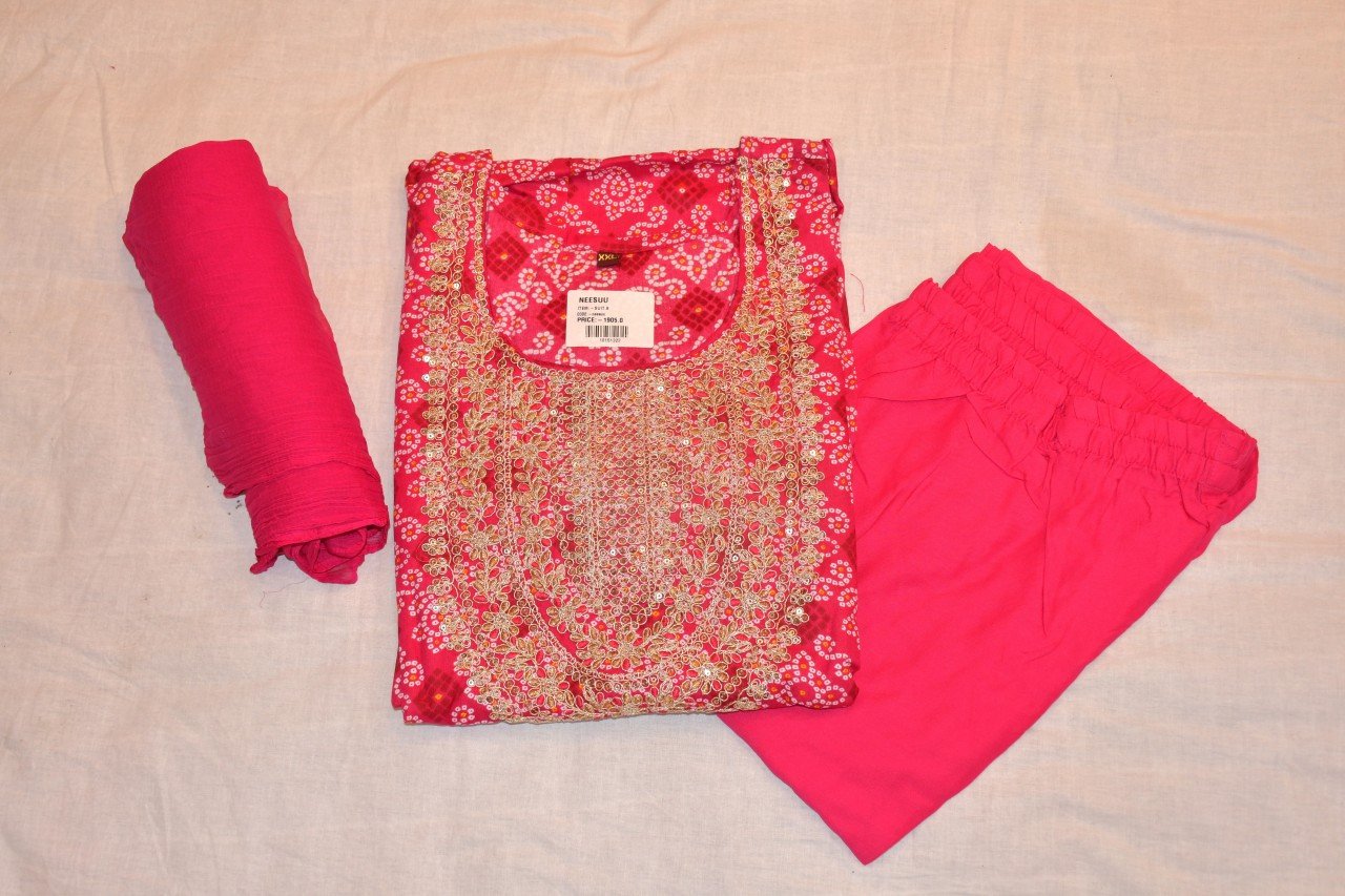 anarakali kurti pant with dupatta