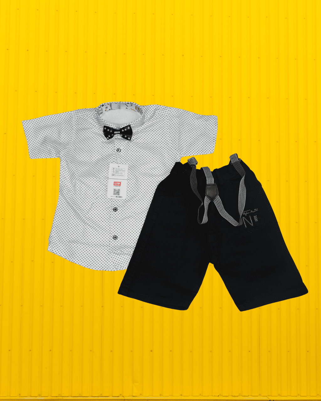 kids half pant and half shirt baba suit