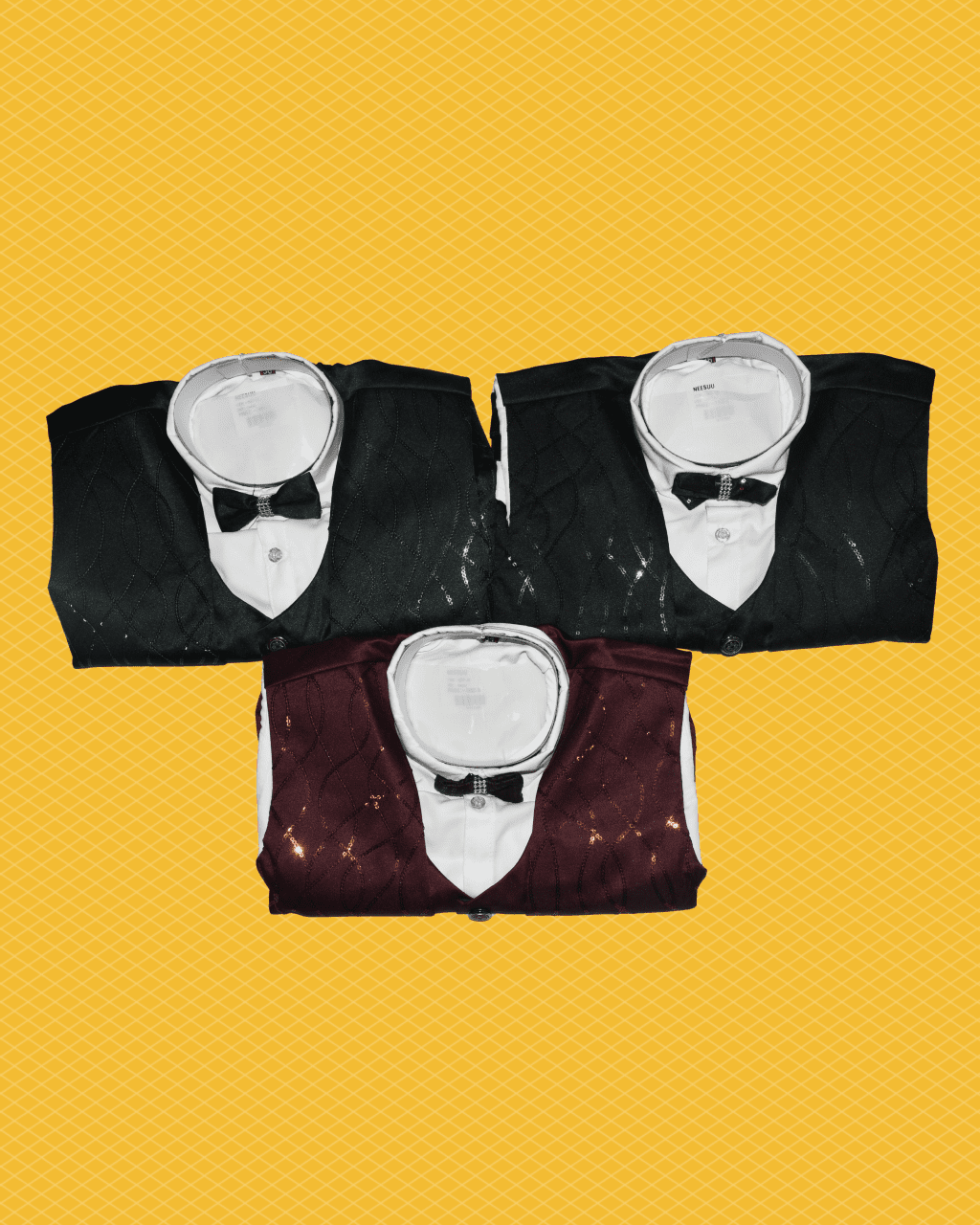 Boys Festive & Party, Wedding, coat pant shirt and bow set